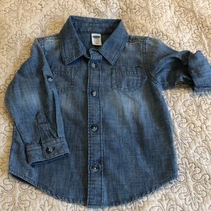 Infant chambray shirt